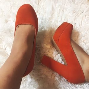 Orange Heels